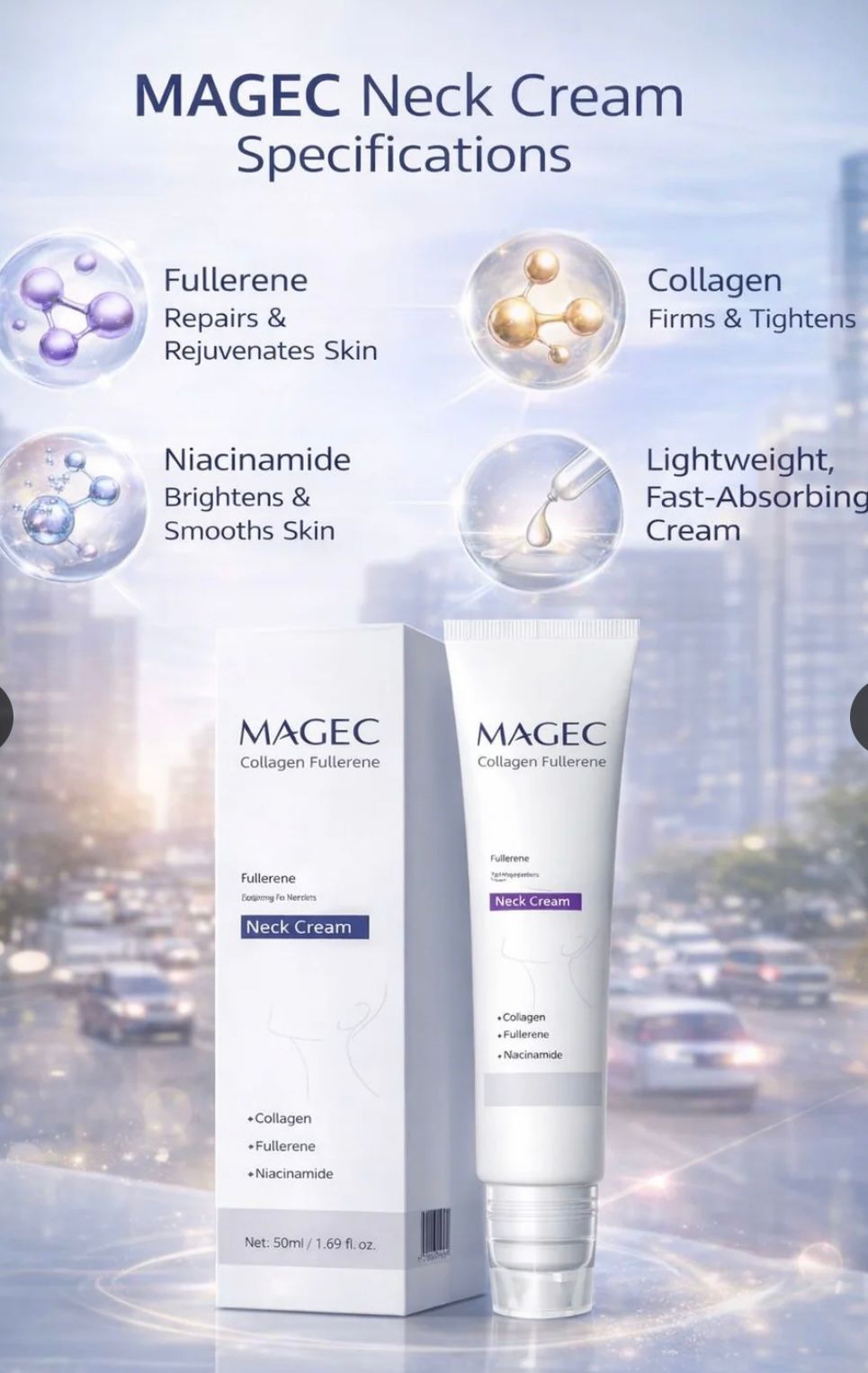 Magec Neck Cream (BUY 1 GET 1 FREE)