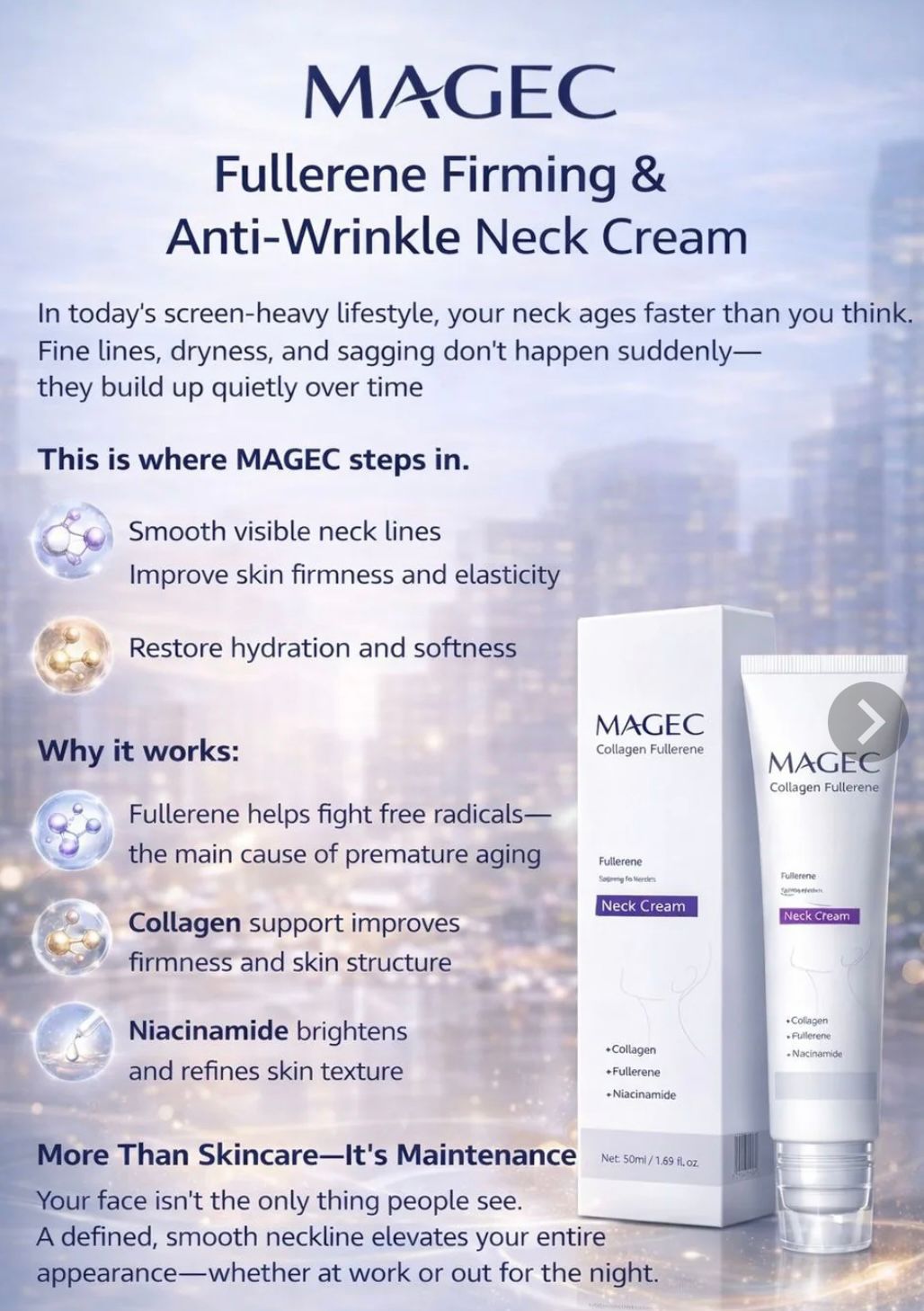 Magec Neck Cream (BUY 1 GET 1 FREE)