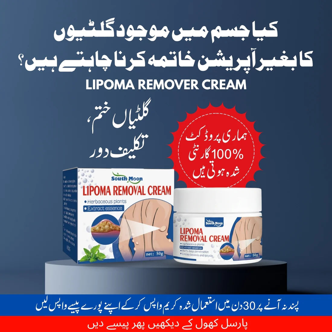 South Moon Lipoma Removal Cream (IMPORTED)